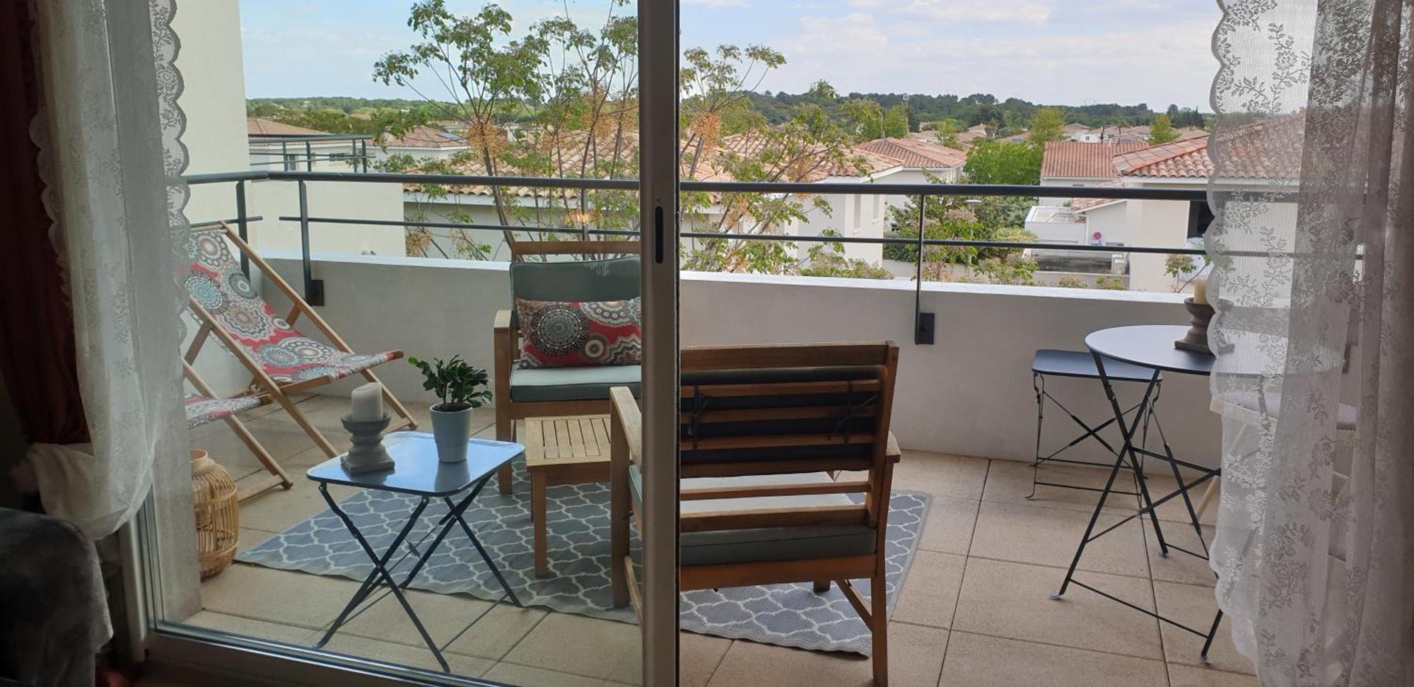 Appartement T2 A 10 Min De Montpellier Vendargues Extérieur photo
